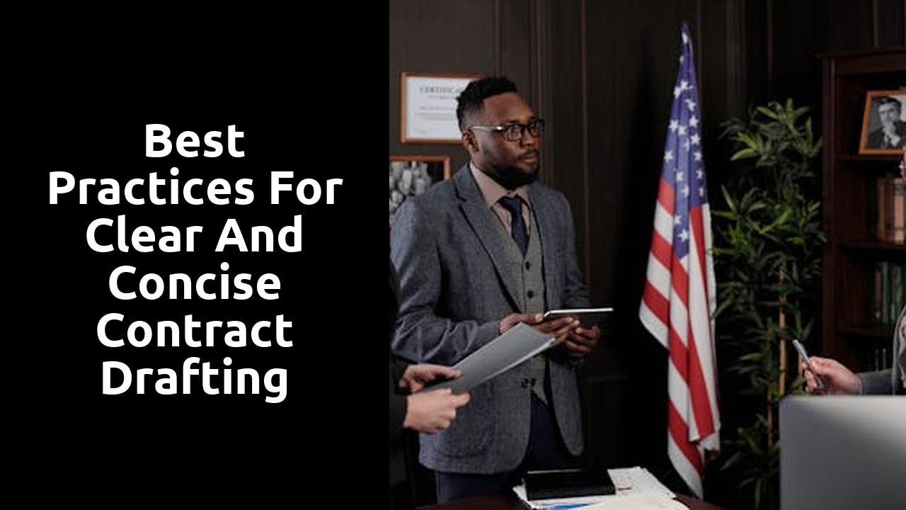 Best Practices for Clear and Concise Contract Drafting