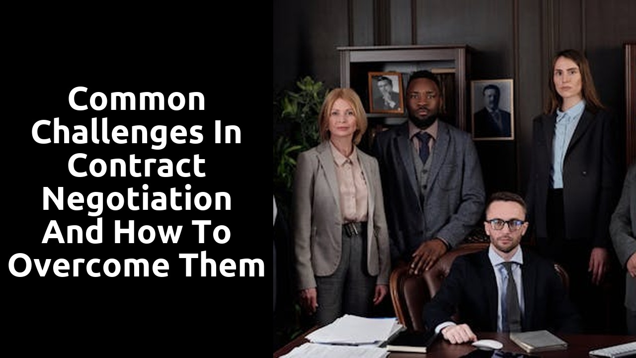 Common Challenges in Contract Negotiation and How to Overcome Them