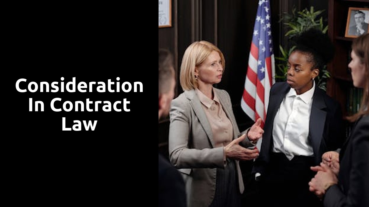 Consideration in Contract Law