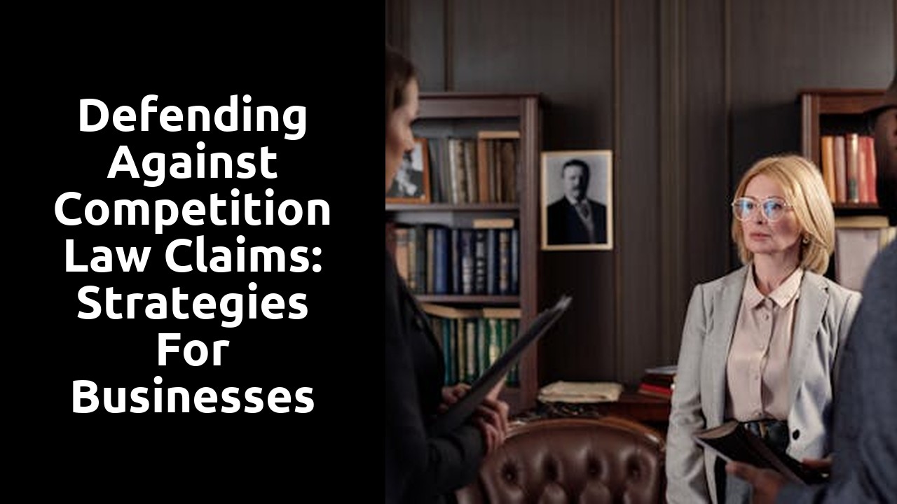 Defending Against Competition Law Claims: Strategies for Businesses