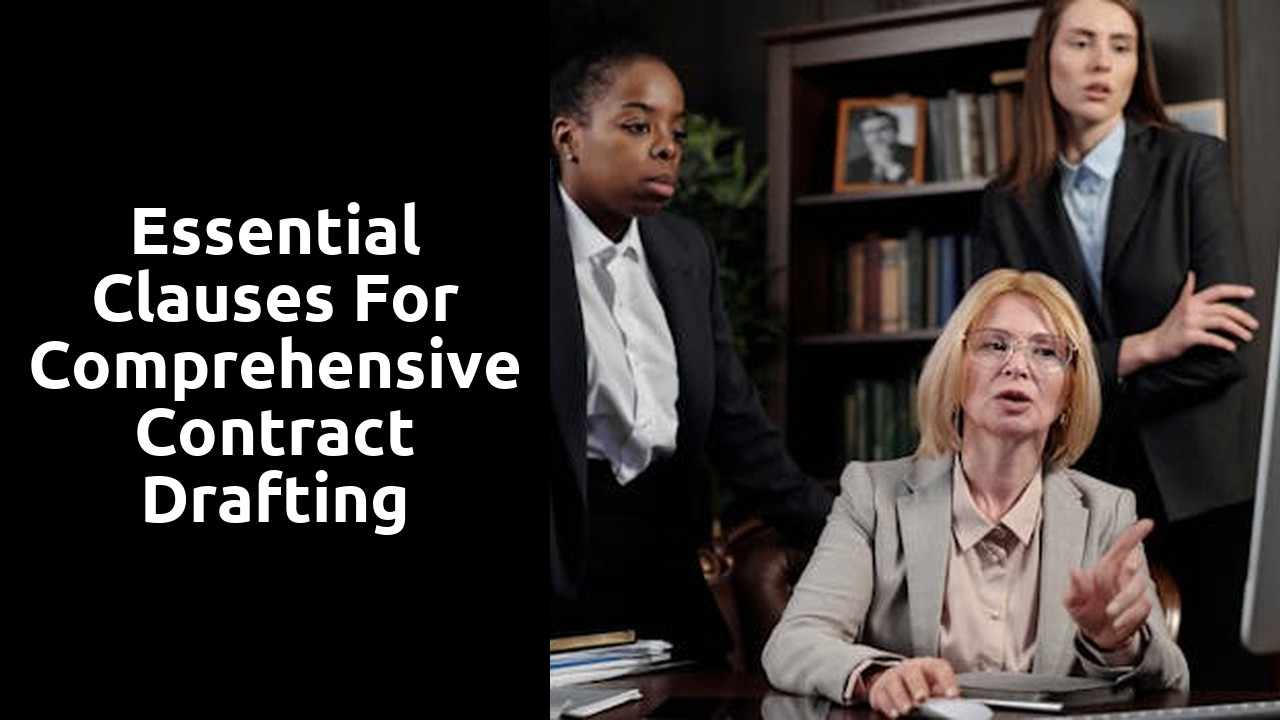 Essential Clauses for Comprehensive Contract Drafting