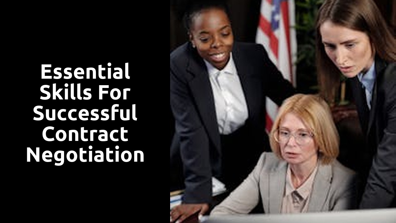 Essential Skills for Successful Contract Negotiation