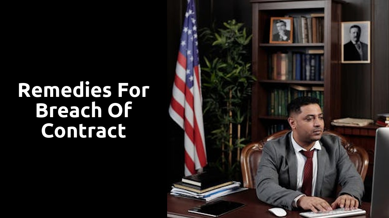 Remedies for Breach of Contract