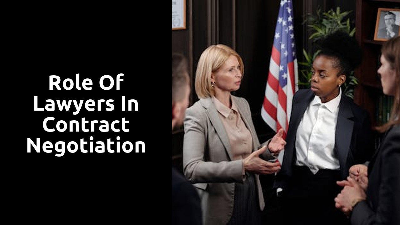 Role of Lawyers in Contract Negotiation