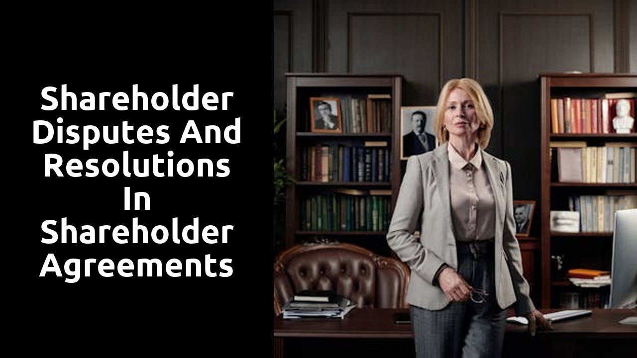Shareholder Disputes and Resolutions in Shareholder Agreements