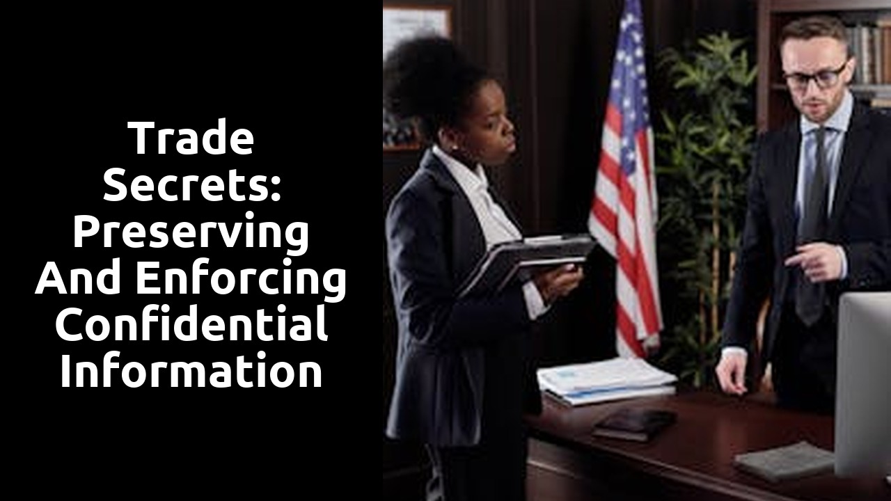 Trade Secrets: Preserving and Enforcing Confidential Information